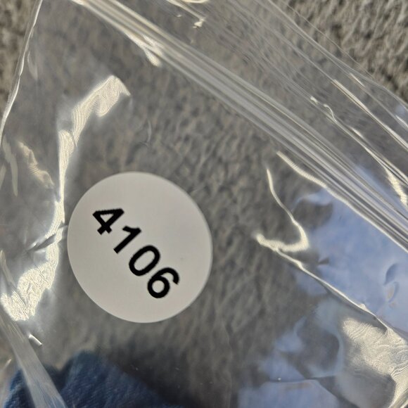 sold Catherines Denim Jacket Womens 2X Blue Cropped Embroidered Floral Trucker - Picture 13 of 13